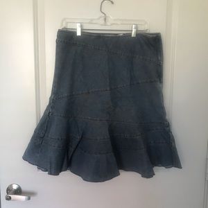 DKNY Jean Skirt